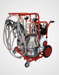 Portable Milking Machine for 2 Cows