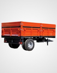 Single Axle - Double Tire - Tipping Trailer